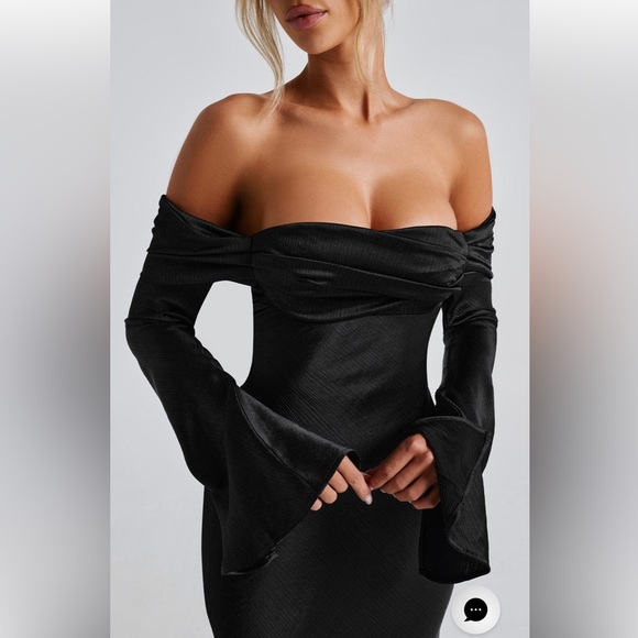 NWT Babyboo SELENE MAXI DRESS - BLACK - Picture 3 of 6